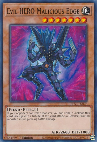 Evil HERO Malicious Edge | LDS3-EN022